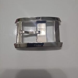 Cartier Silver Belt Buckle